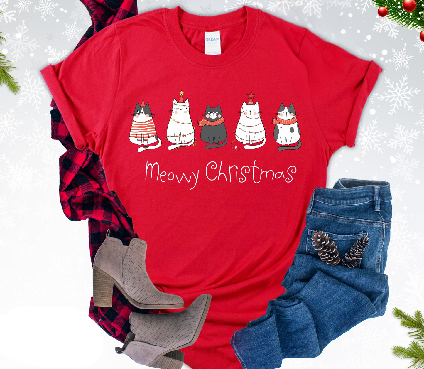 Moewy Christmas T-Shirt