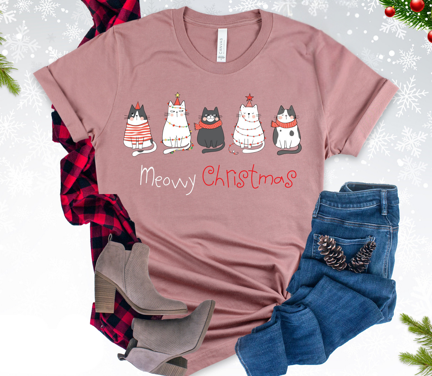 Moewy Christmas T-Shirt