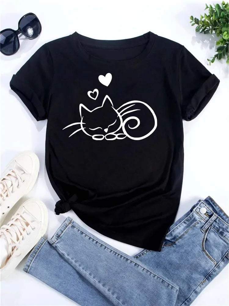 Women's Cat Tee V2