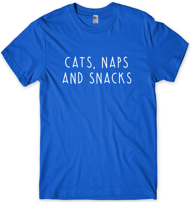 Cats Naps Snacks T-Shirt