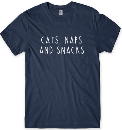 Cats Naps Snacks T-Shirt