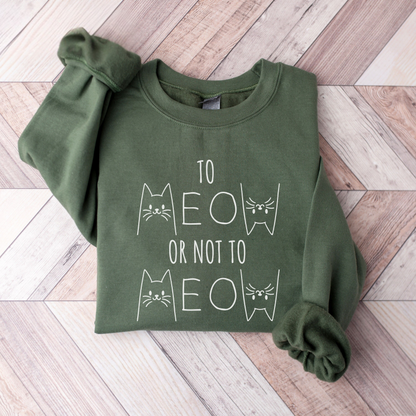 To Meow Sweater