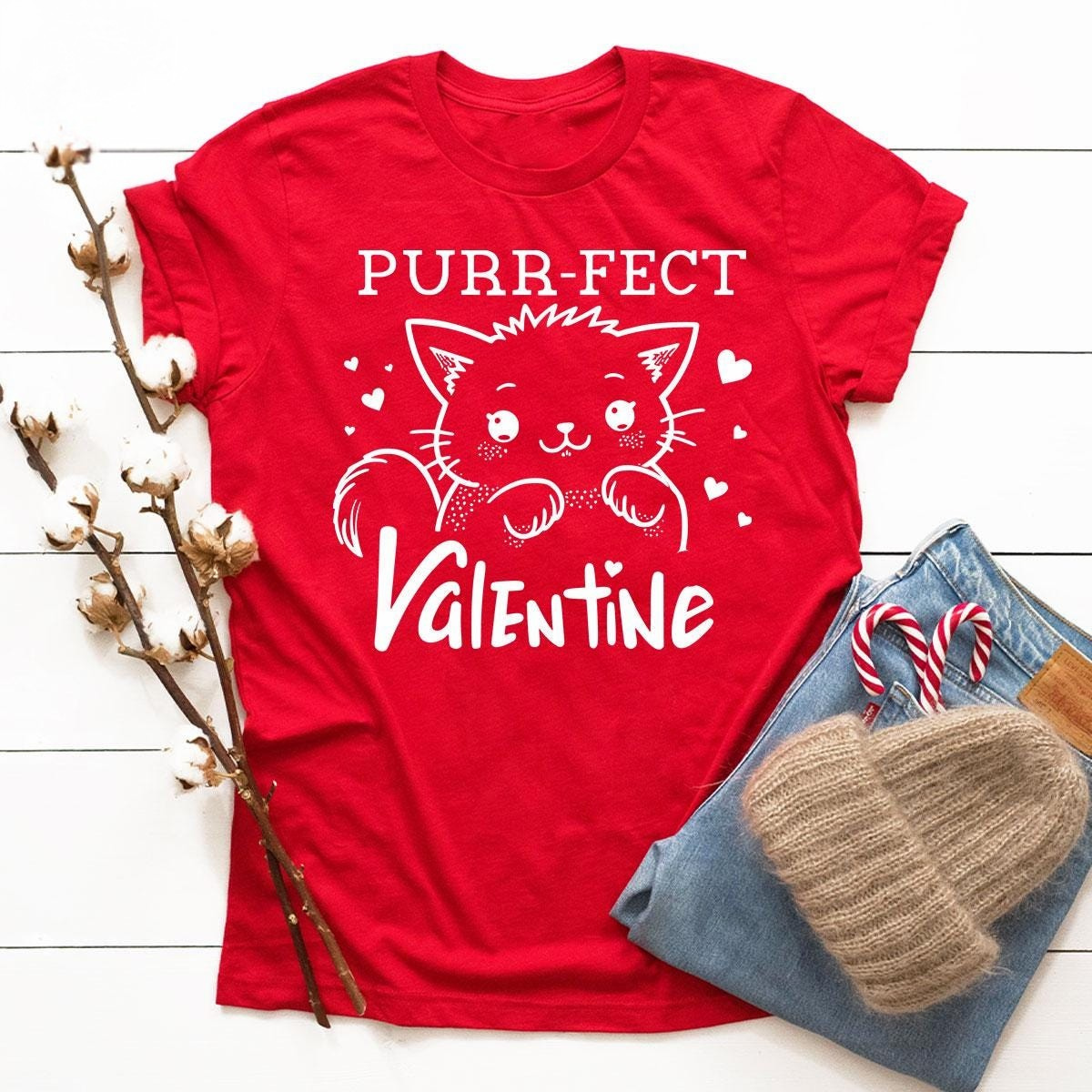 Purfect Valentine Tee