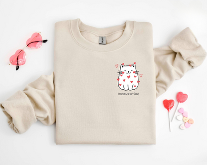 Meowentine Valentine Sweater