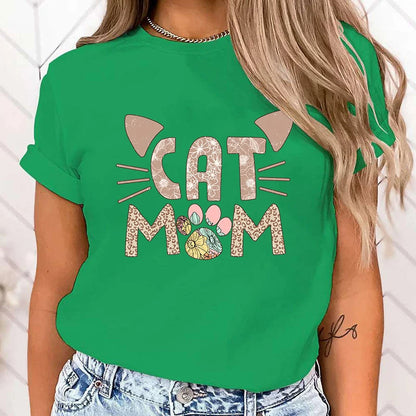 Cat Mom T-Shirt