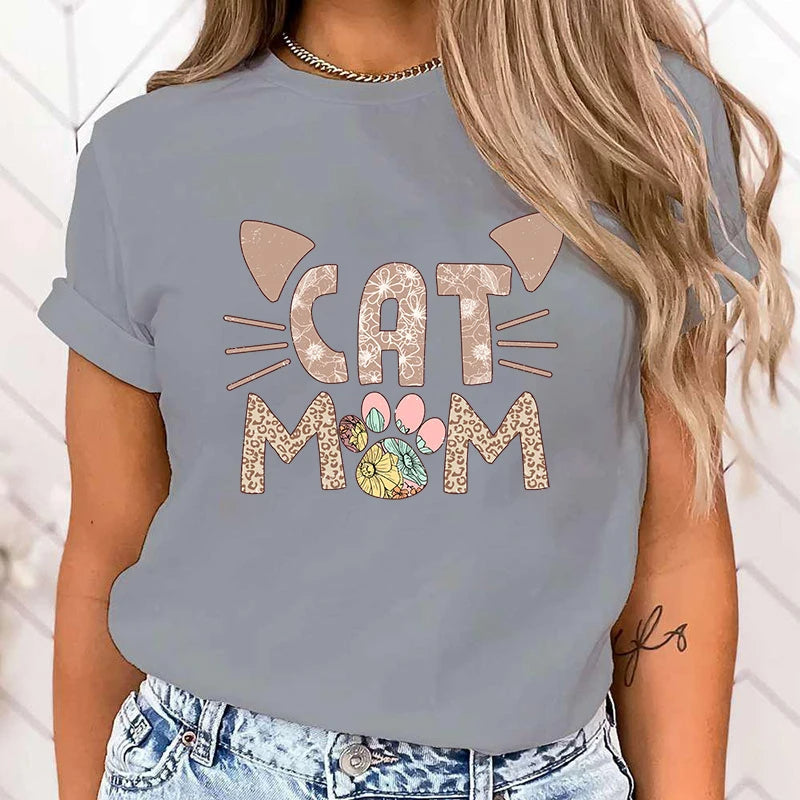 Cat Mom T-Shirt