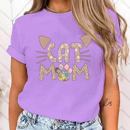 Cat Mom T-Shirt