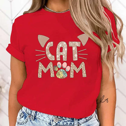 Cat Mom T-Shirt