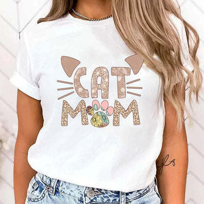 Cat Mom T-Shirt