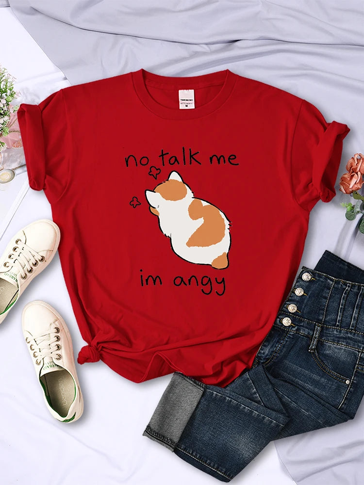 No Talk Me T-Shirt