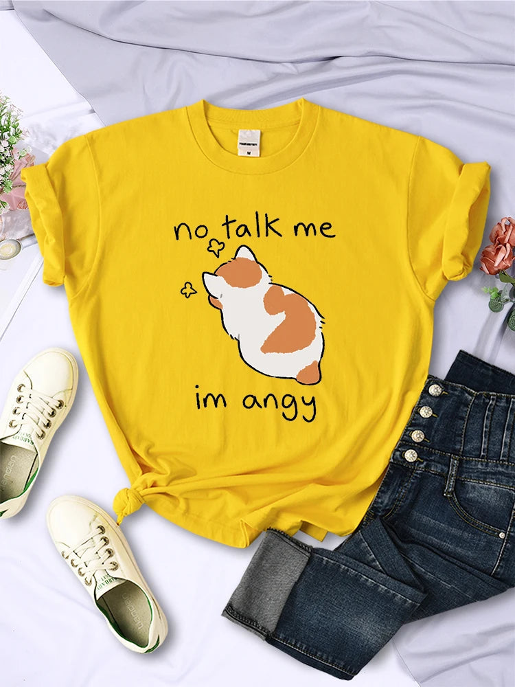 No Talk Me T-Shirt