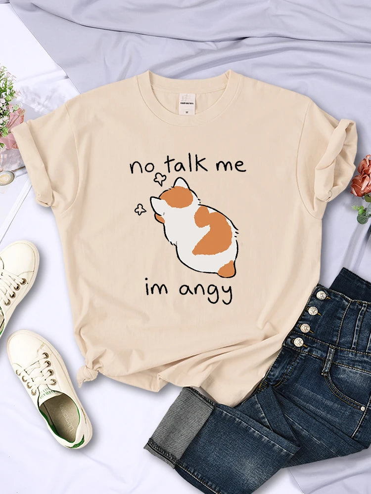 No Talk Me T-Shirt