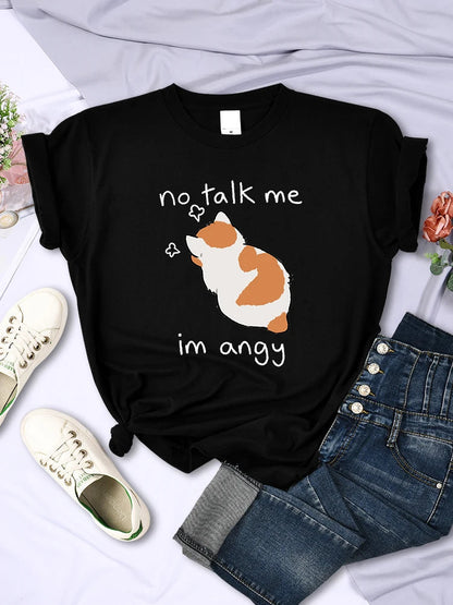 No Talk Me T-Shirt