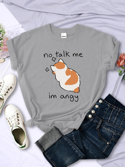 No Talk Me T-Shirt