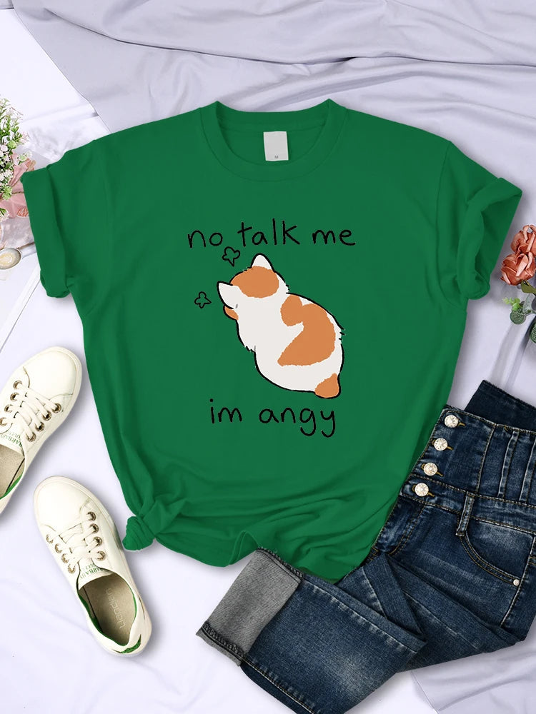 No Talk Me T-Shirt