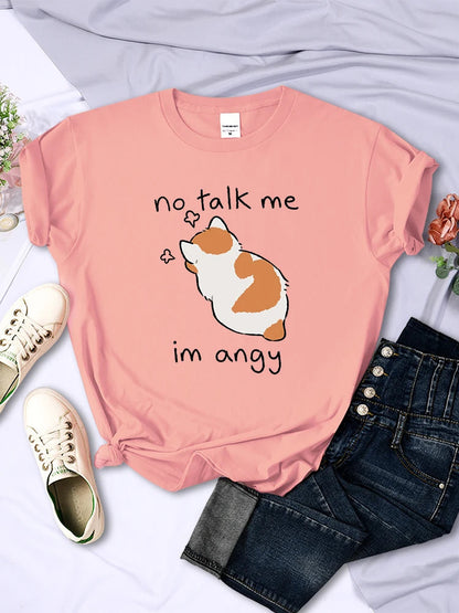 No Talk Me T-Shirt