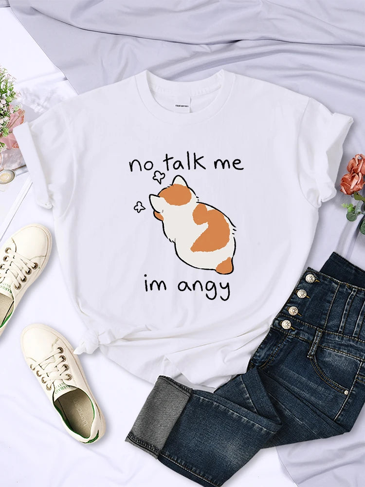 No Talk Me T-Shirt