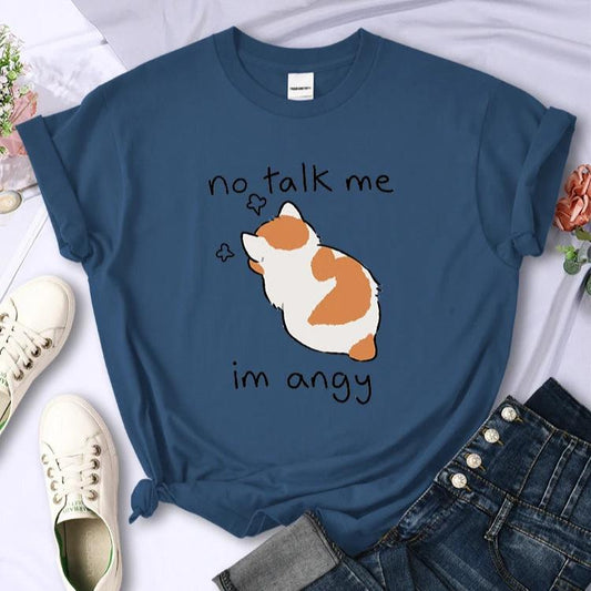 No Talk Me T-Shirt