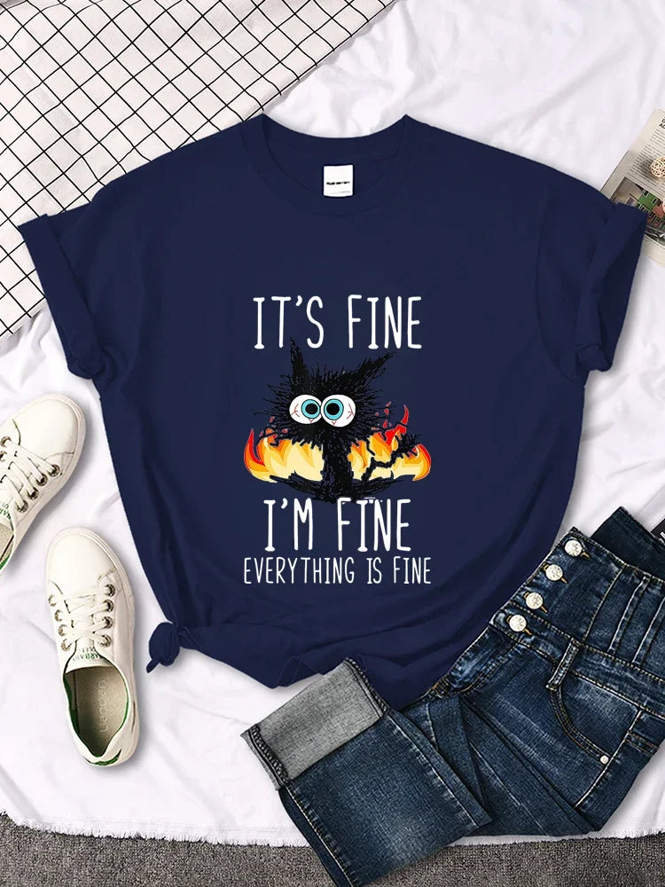 It's Fine T-Shirt