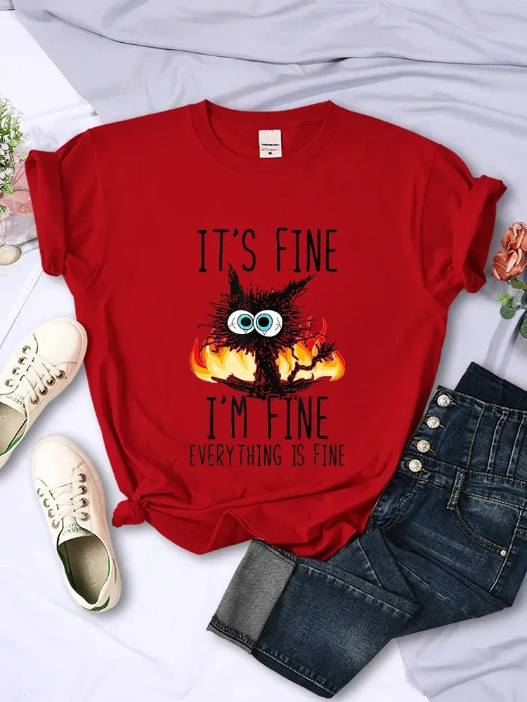 It's Fine T-Shirt