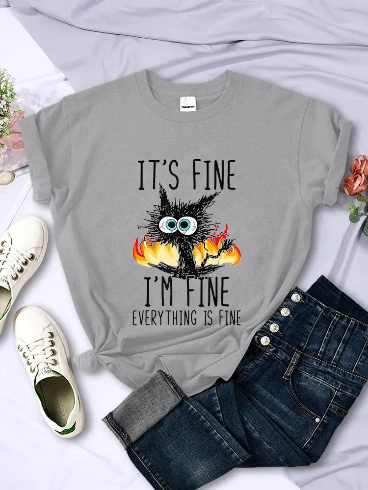 It's Fine T-Shirt