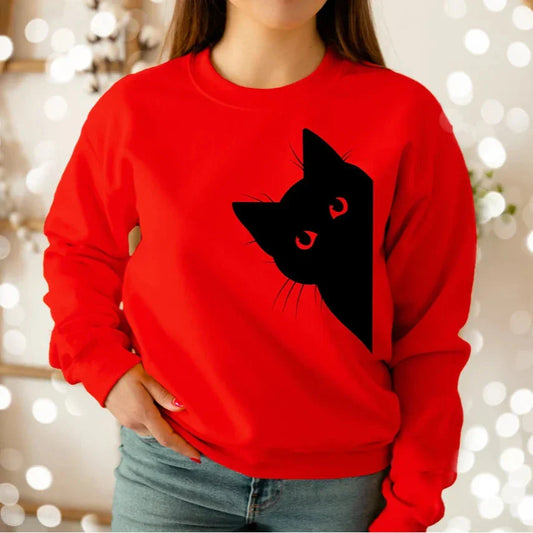 Black Cat Sweater