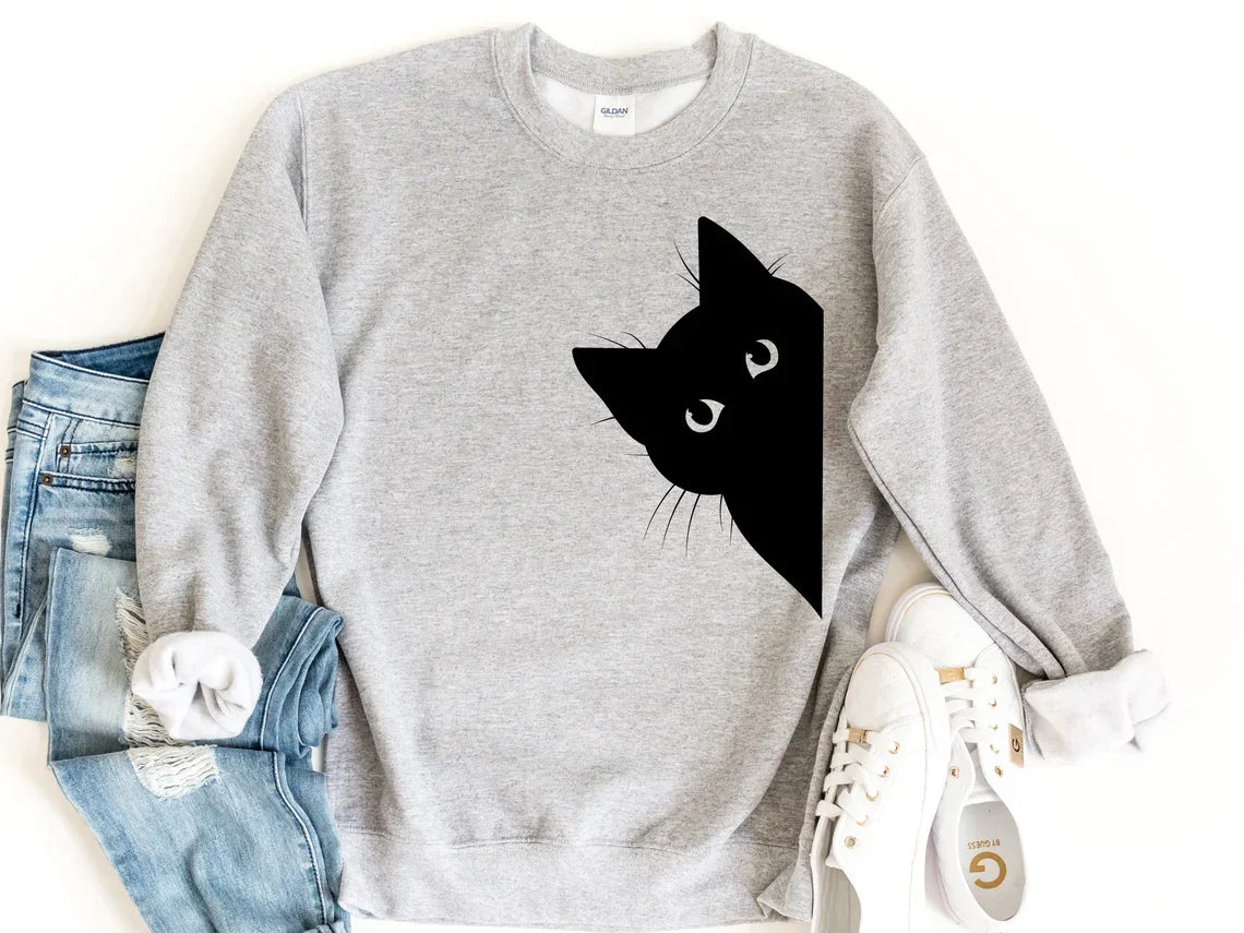 Black Cat Sweater