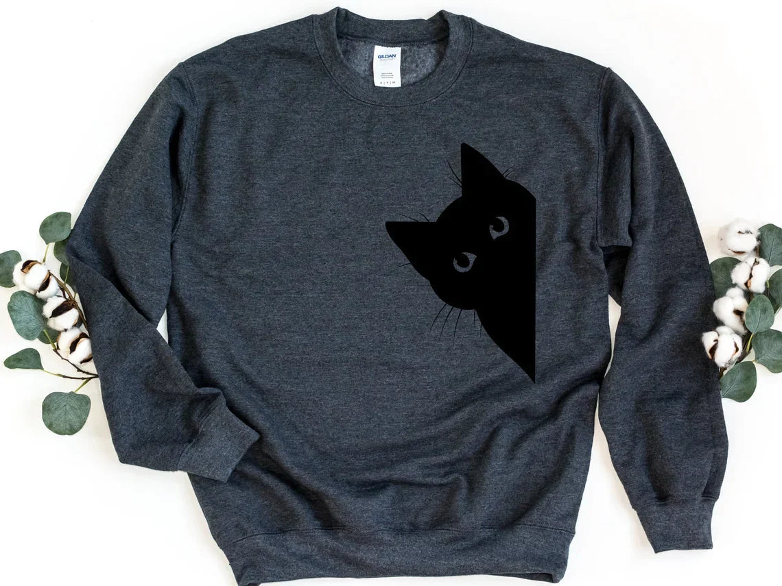 Black Cat Sweater