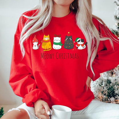 Meowy Christmas Sweater V2