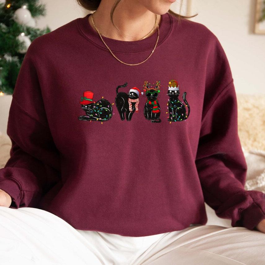 The Christmas Cat Sweater