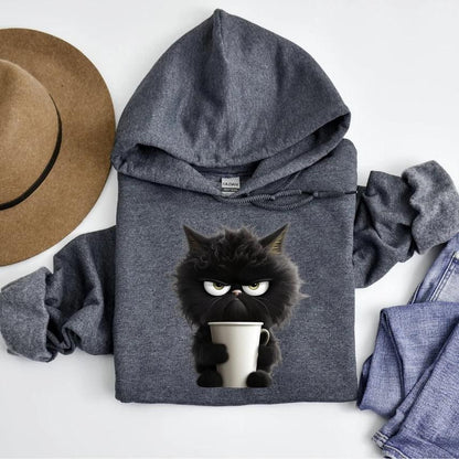 Angry Cat Hoodie