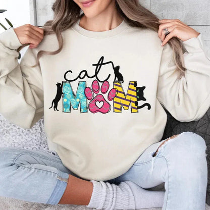 Cat Mom Sweater V2