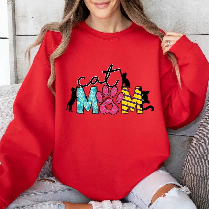 Cat Mom Sweater V2