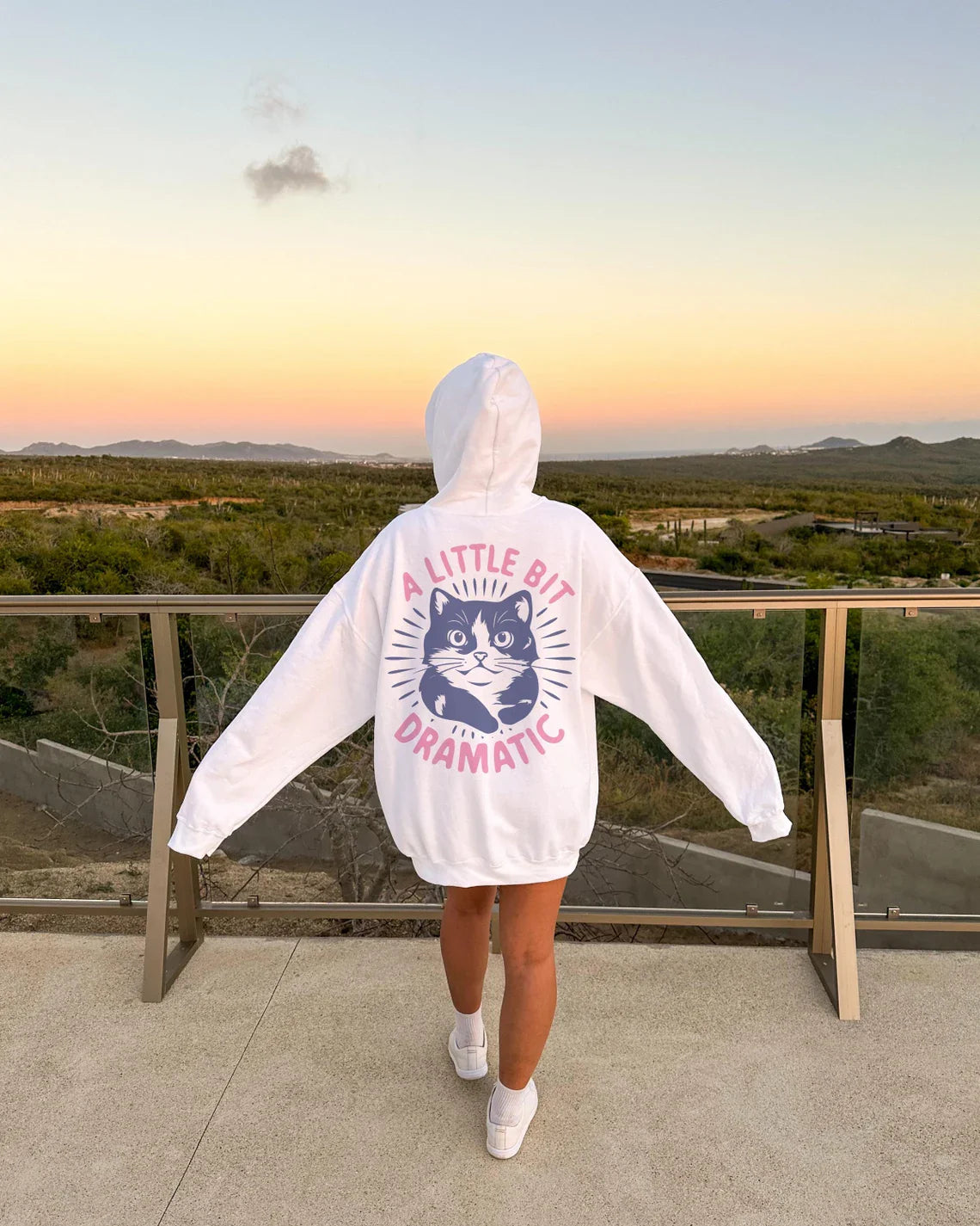 Dramatic Cat Hoodie