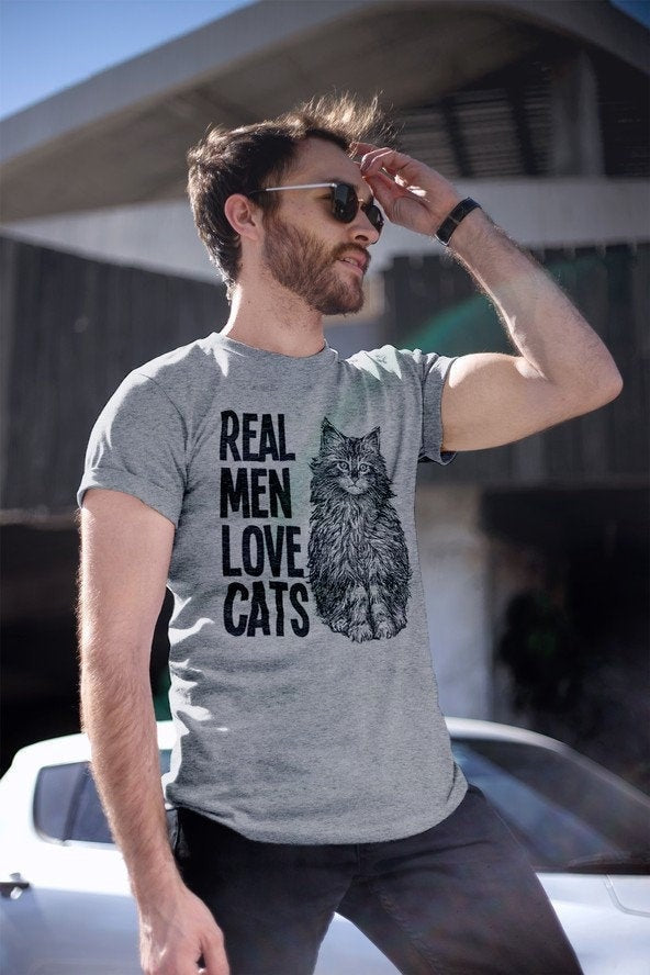 Real Men Love Cats Tee