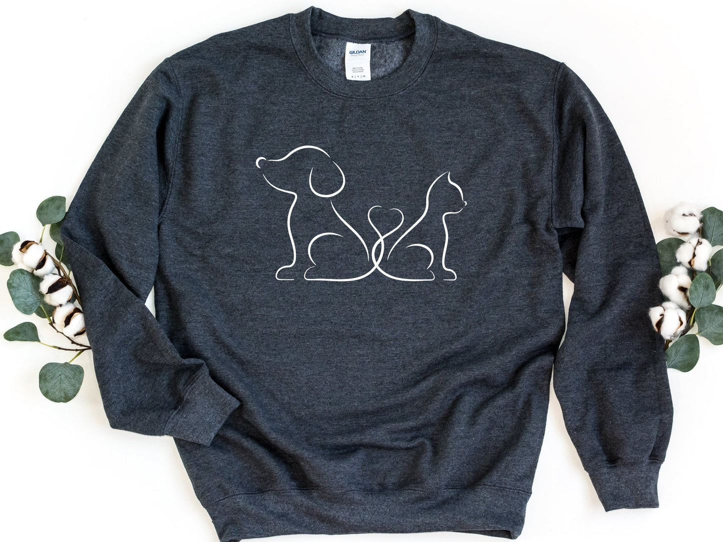 Cat Dog Love Sweater