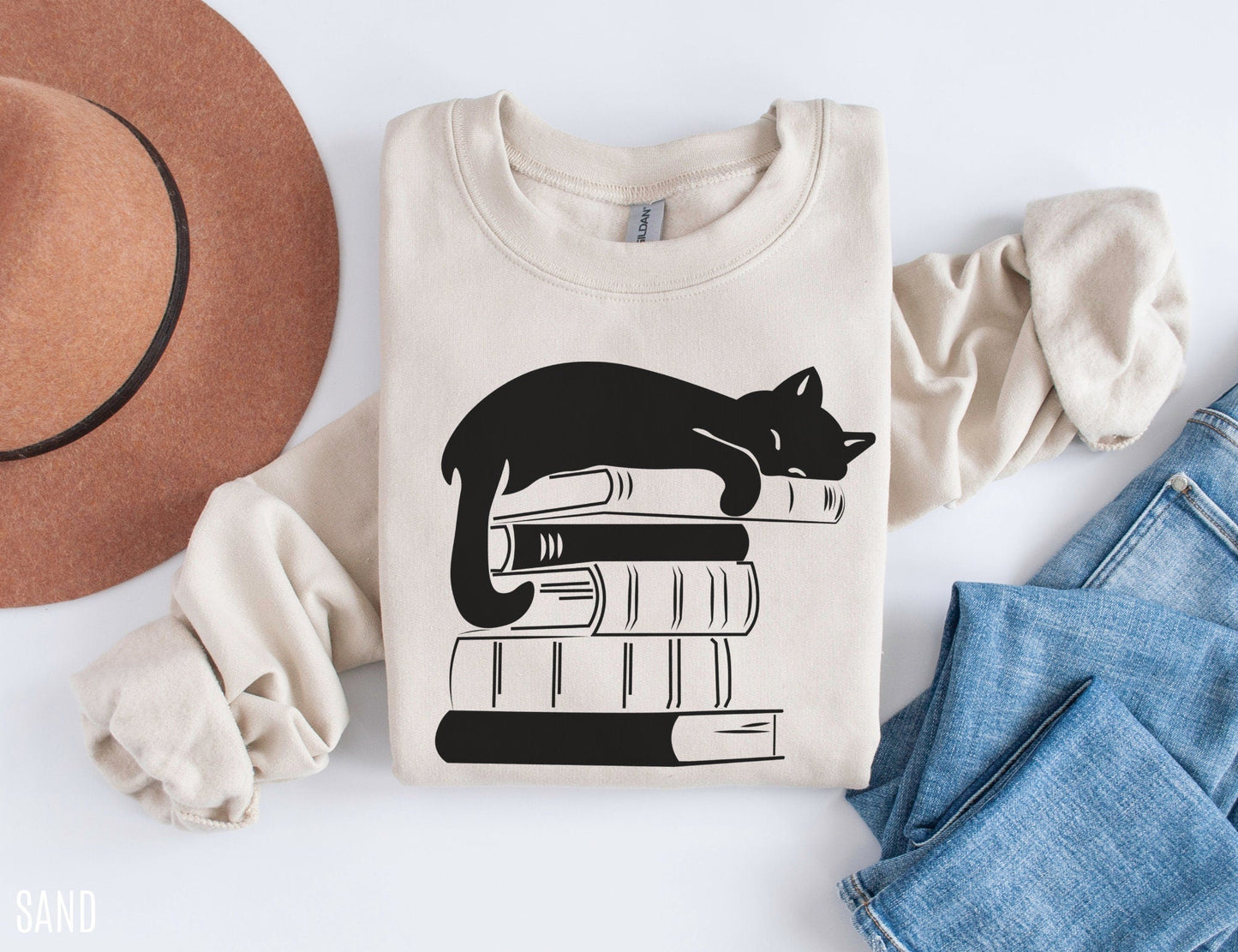 Sleeping Cat Sweater