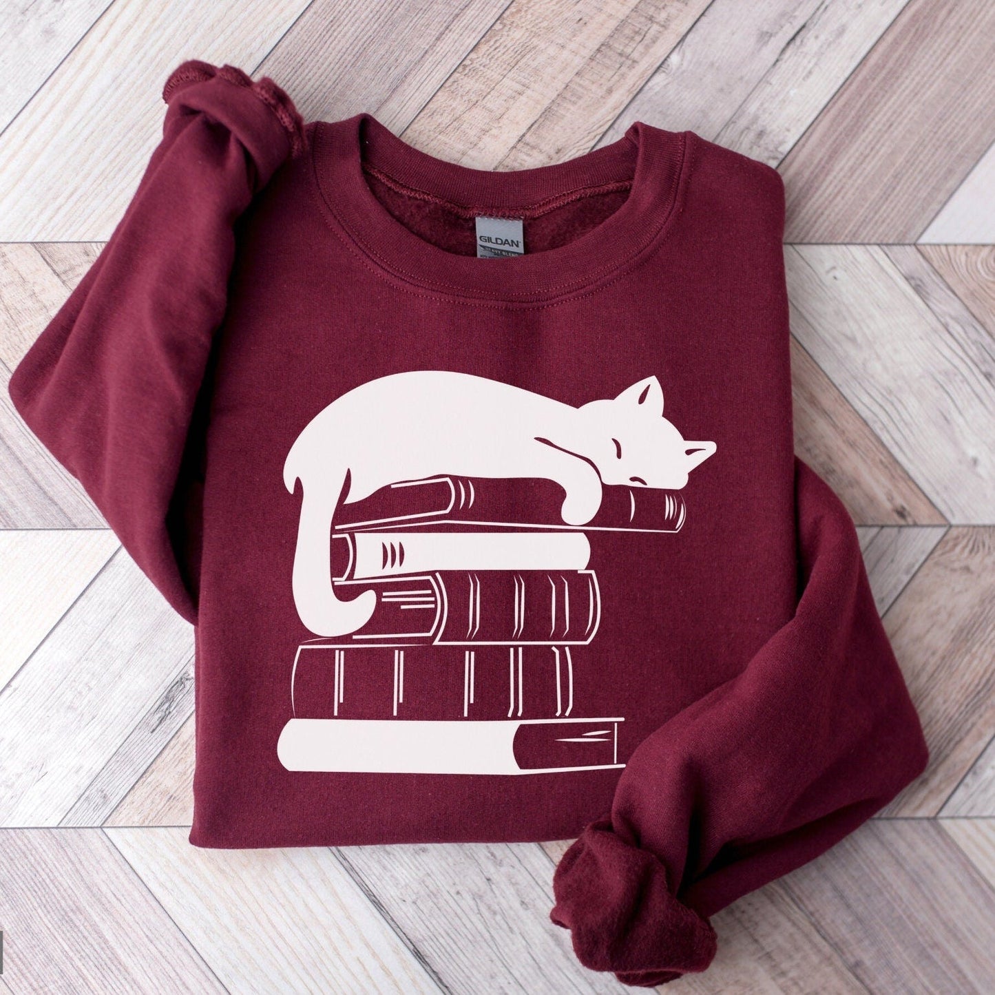 Sleeping Cat Sweater