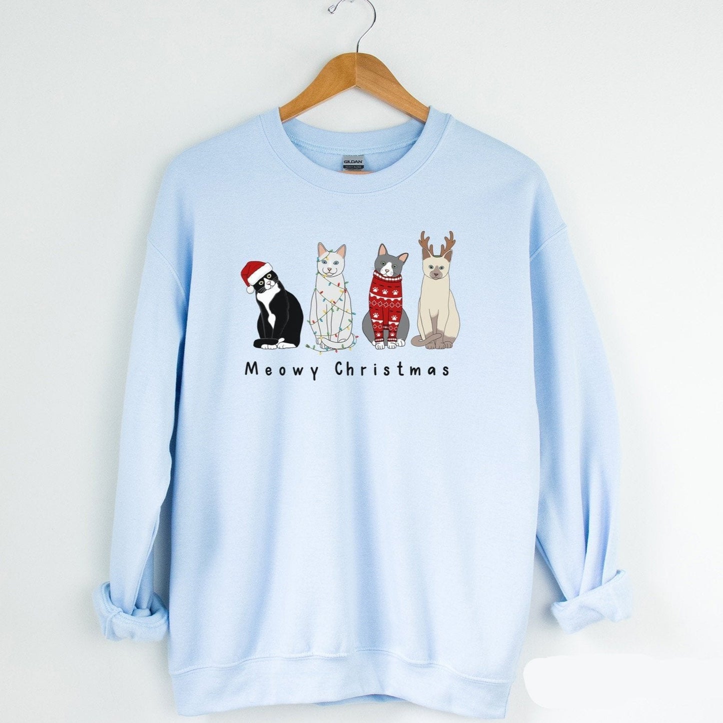 Meowy Christmas Sweatshirt