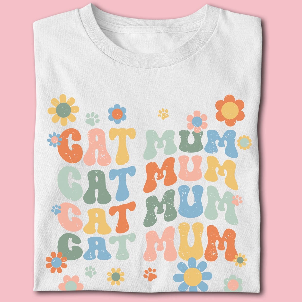 Cat Mum T-Shirt