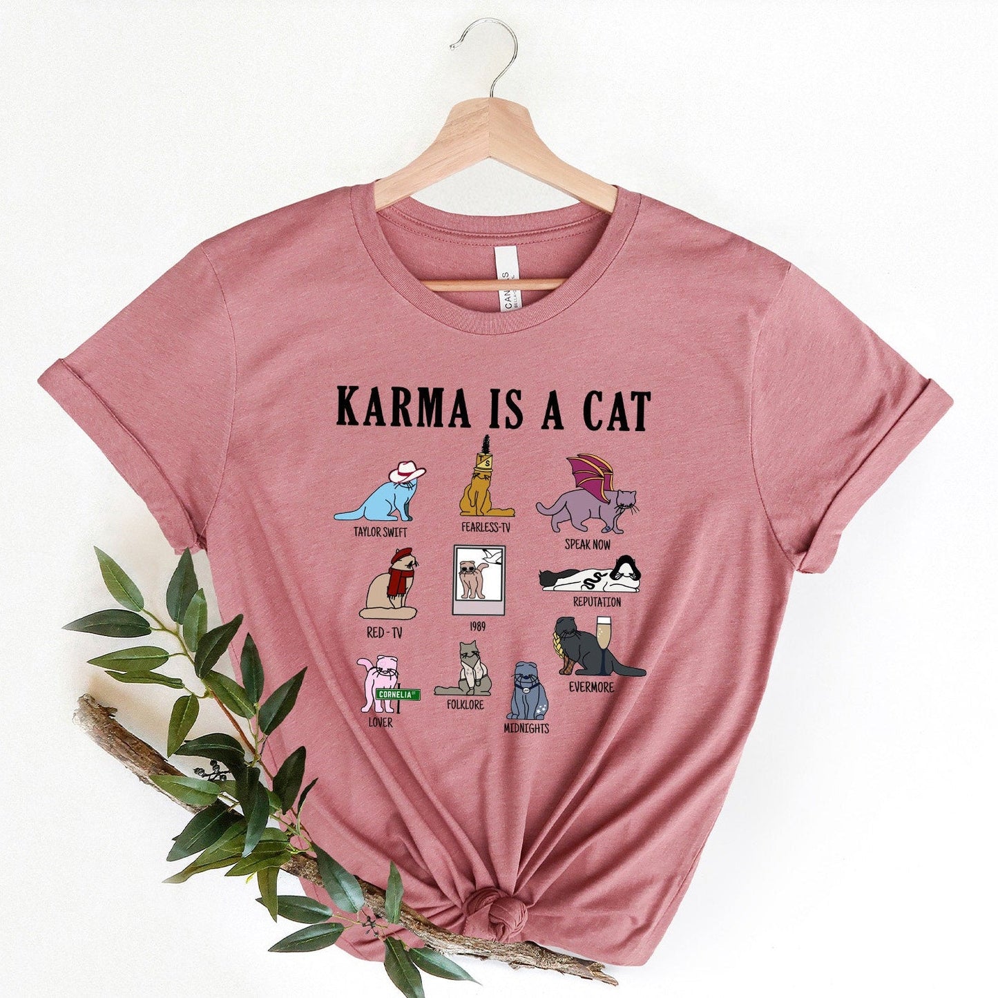 Karma Is A Cat Tee