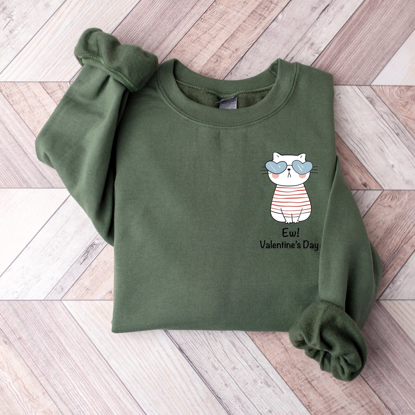 Cat Lover Valentine Sweater