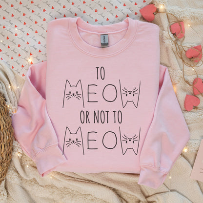 To Meow Sweater