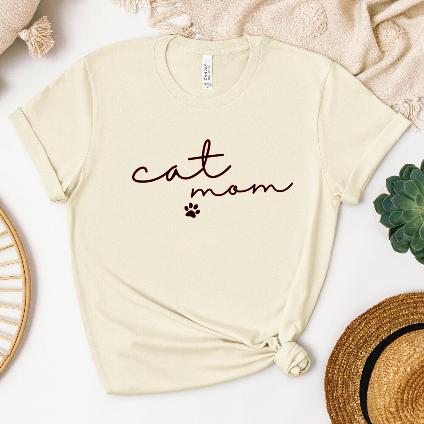 Cat Mom Tee V4