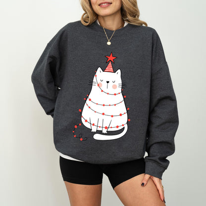 Christmas Cat Sweater V4