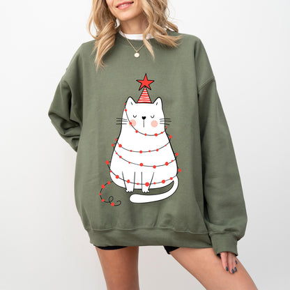 Christmas Cat Sweater V4