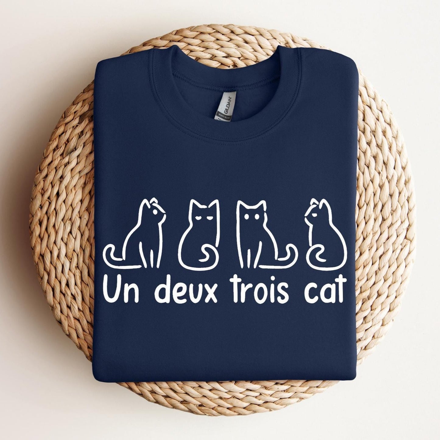 Un Deux Trois Cat Sweater V2