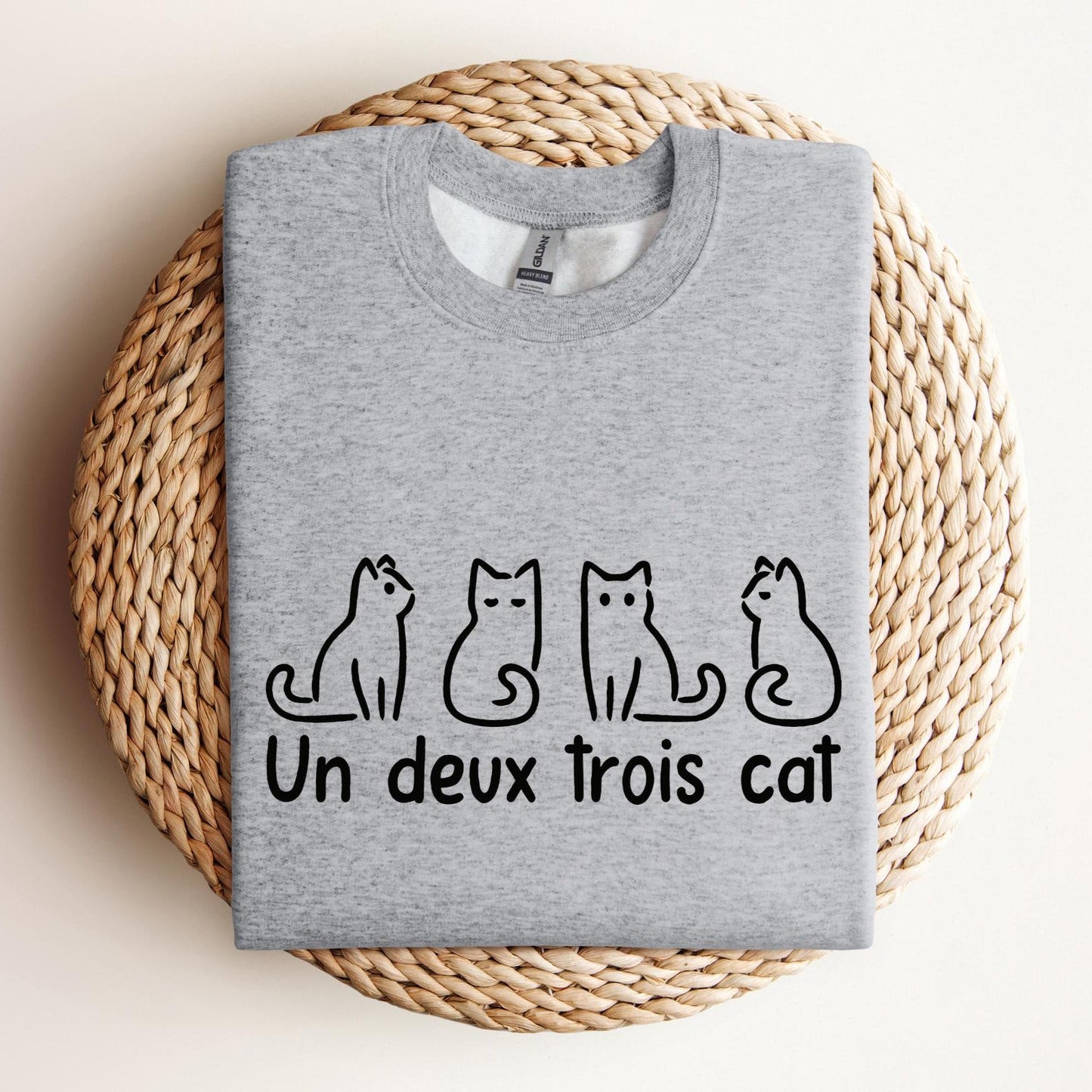 Un Deux Trois Cat Sweater V2