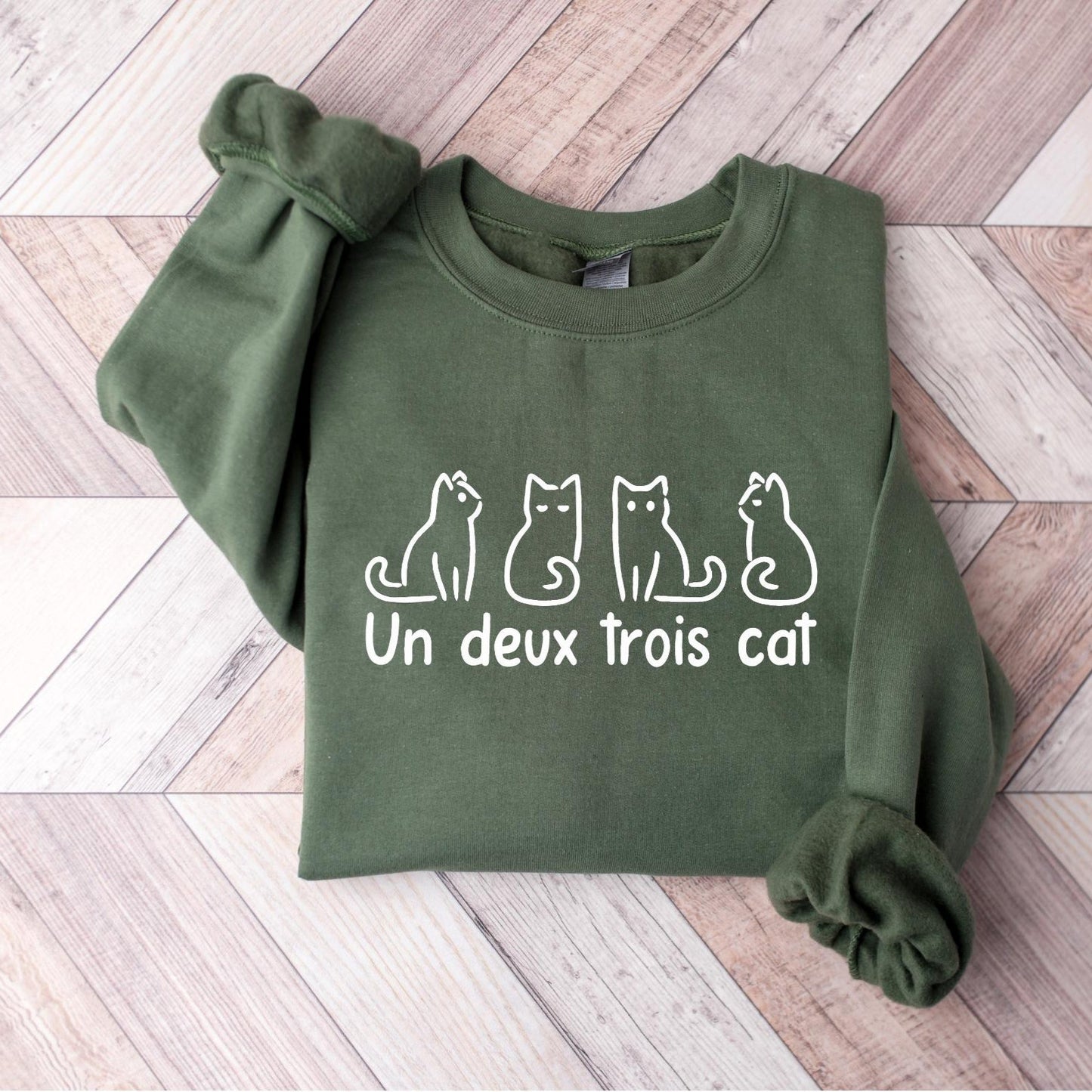 Un Deux Trois Cat Sweater V2