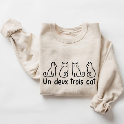 Un Deux Trois Cat Sweater V2